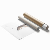 Yellowstone landscape with vibrant greens and blues on a rolled canvas, suitable for large living room or bathroom wall art.