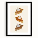 Abstract art print featuring textured, colorful foliage in a black frame, ideal for extra large wall art in a living room.