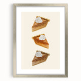 Textured abstract art print in autumnal colors on a silver-framed mat, ideal for bedroom art.