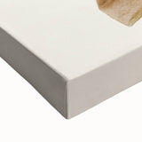 Large art of a black and white landscape painting on stretched canvas, ideal for bedroom wall decor.