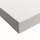 Winter landscape painting in black and white on large stretched canvas, ideal for bedroom wall decor.