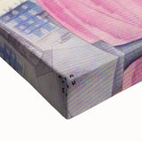 Art Deco Vogue Cover Print - Pink Gown Fashion Illustration Wall Art