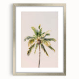 Textured abstract art print in silver frame, featuring soft gray and cream swirls, ideal for modern bedroom ambiance.