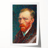 Extra large rolled canvas print of vibrant floral art, ideal for art wall dining room or bathroom decor.