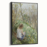 Abstract figurative framed canvas artwork showcasing a dynamic black and white design, viewed from the side, ideal for modern home decor and artistic interiors. This piece adds a contemporary flair to any space while enhancing visual interest and creativity.