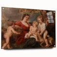 Baroque and Rococo Wall Art - The Holy Family with Angels - Print