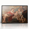 Baroque and Rococo Wall Art - The Holy Family with Angels - Print