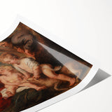 Baroque and Rococo Wall Art - The Holy Family with Angels - Print