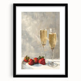 Extra large abstract art print featuring vibrant, textured colors on a black framed canvas, ideal for living room decor.