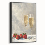 Black and white vintage poster art of a landscape on framed canvas, ideal for bedroom wall decor.