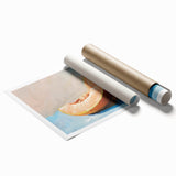 Extra large rolled print featuring a vibrant display of assorted fruits in a realistic style.