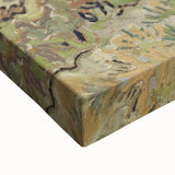 Impressionist Village Wall Art - Van Gogh's Vibrant Houses and Figure Print