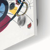 Violet by Wassily Kandinsky - Vibrant Geometric Abstract Print Art