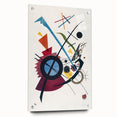 Violet by Wassily Kandinsky - Vibrant Geometric Abstract Print Art