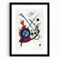 Violet by Wassily Kandinsky - Vibrant Geometric Abstract Print Art