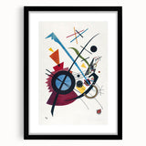 Violet by Wassily Kandinsky - Vibrant Geometric Abstract Print Art