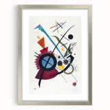 Violet by Wassily Kandinsky - Vibrant Geometric Abstract Print Art