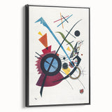Violet by Wassily Kandinsky - Vibrant Geometric Abstract Print Art