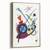 Violet by Wassily Kandinsky - Vibrant Geometric Abstract Print Art