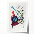 Violet by Wassily Kandinsky - Vibrant Geometric Abstract Print Art