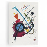 Violet by Wassily Kandinsky - Vibrant Geometric Abstract Print Art