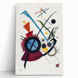 Violet by Wassily Kandinsky - Vibrant Geometric Abstract Print Art