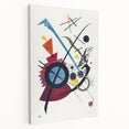 Violet by Wassily Kandinsky - Vibrant Geometric Abstract Print Art