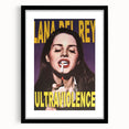 Lana Del Rey Retro Wall Art Vintage Prints Ultraviolence Poster