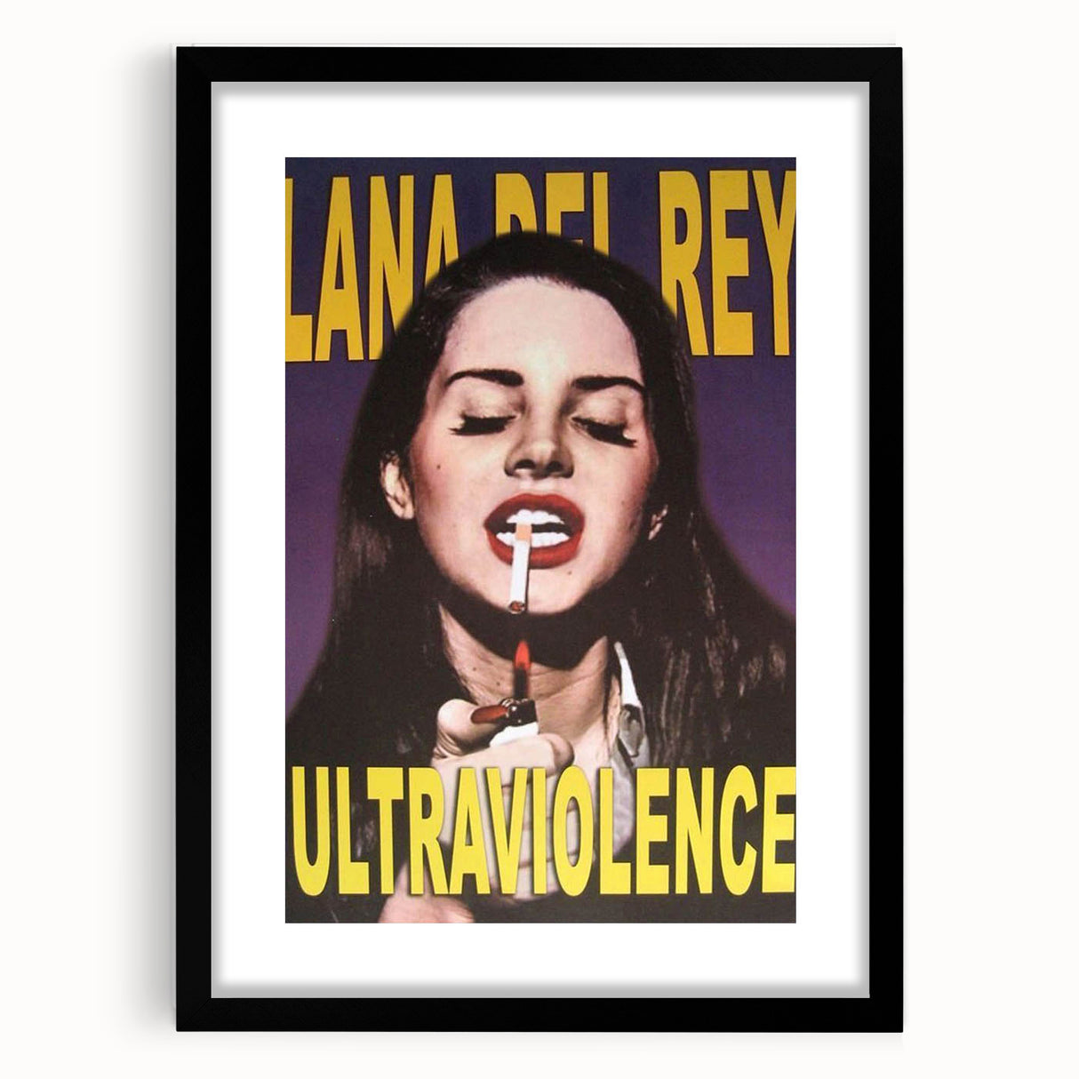 Lana Del Rey Retro Wall Art Vintage Prints Ultraviolence Poster