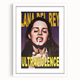 Lana Del Rey Retro Wall Art Vintage Prints Ultraviolence Poster