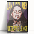 Lana Del Rey Retro Wall Art Vintage Prints Ultraviolence Poster