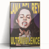 Lana Del Rey Retro Wall Art Vintage Prints Ultraviolence Poster
