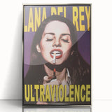 Lana Del Rey Retro Wall Art Vintage Prints Ultraviolence Poster