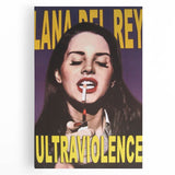 Lana Del Rey Retro Wall Art Vintage Prints Ultraviolence Poster