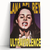 Lana Del Rey Retro Wall Art Vintage Prints Ultraviolence Poster