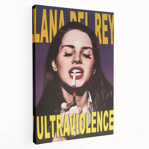 Lana Del Rey Retro Wall Art Vintage Prints Ultraviolence Poster
