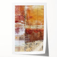 Extra large rolled print of a fall-themed floral art, with earthy tones, ideal for art wall dining room.