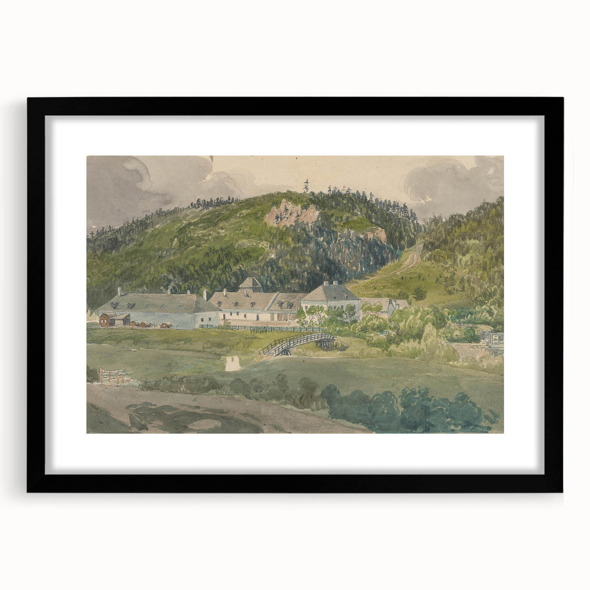 Famous Romantic Era Art: Classic Landscape in Romanticism Style