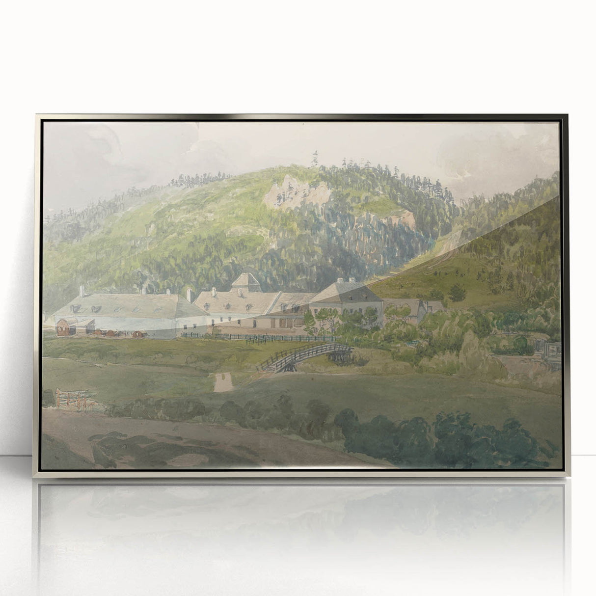 Famous Romantic Era Art: Classic Landscape in Romanticism Style