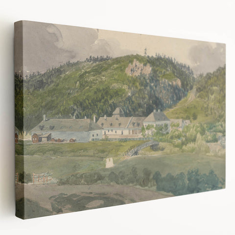 Famous Romantic Era Art: Classic Landscape in Romanticism Style