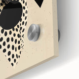 Abstract minimalist wall art featuring soft pastel colors and geometric shapes, printed on acrylic glass, showcasing a modern design ideal for contemporary decor.