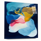 Modern Abstract Wall Art – Colorful Minimalist Geometric Canvas