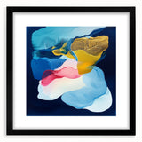 Modern Abstract Wall Art – Colorful Minimalist Geometric Canvas