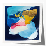 Modern Abstract Wall Art – Colorful Minimalist Geometric Canvas