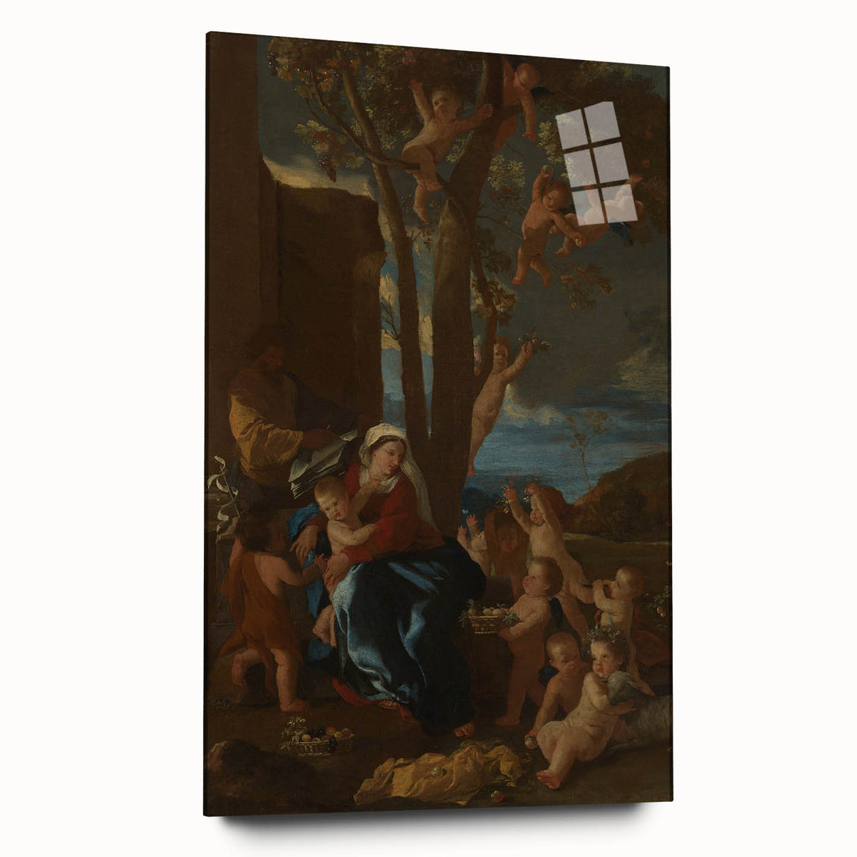 Baroque and Rococo Wall Art - Madonna with Cherubs - Classic Print