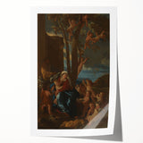 Baroque and Rococo Wall Art - Madonna with Cherubs - Classic Print