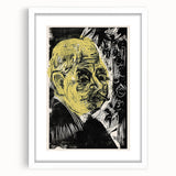Expressionist Art - Portrait of Dr. Spengler Abstract Wall Art for Sale