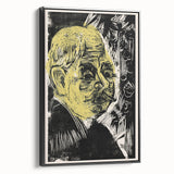 Expressionist Art - Portrait of Dr. Spengler Abstract Wall Art for Sale
