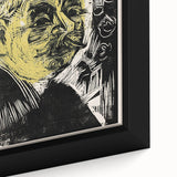 Expressionist Art - Portrait of Dr. Spengler Abstract Wall Art for Sale