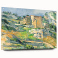 Impressionist Landscape Wall Art - Houses in Provence by Cézanne Print